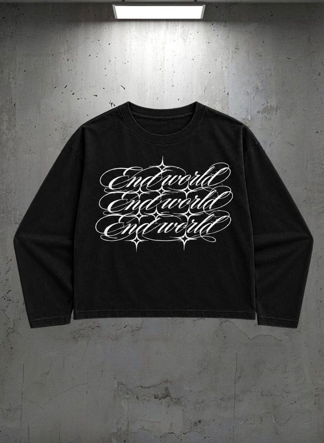 ENDWORLD — 7EW STAR LONGSLEEVE