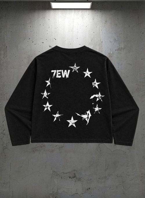 ENDWORLD — 7EW STAR LONGSLEEVE