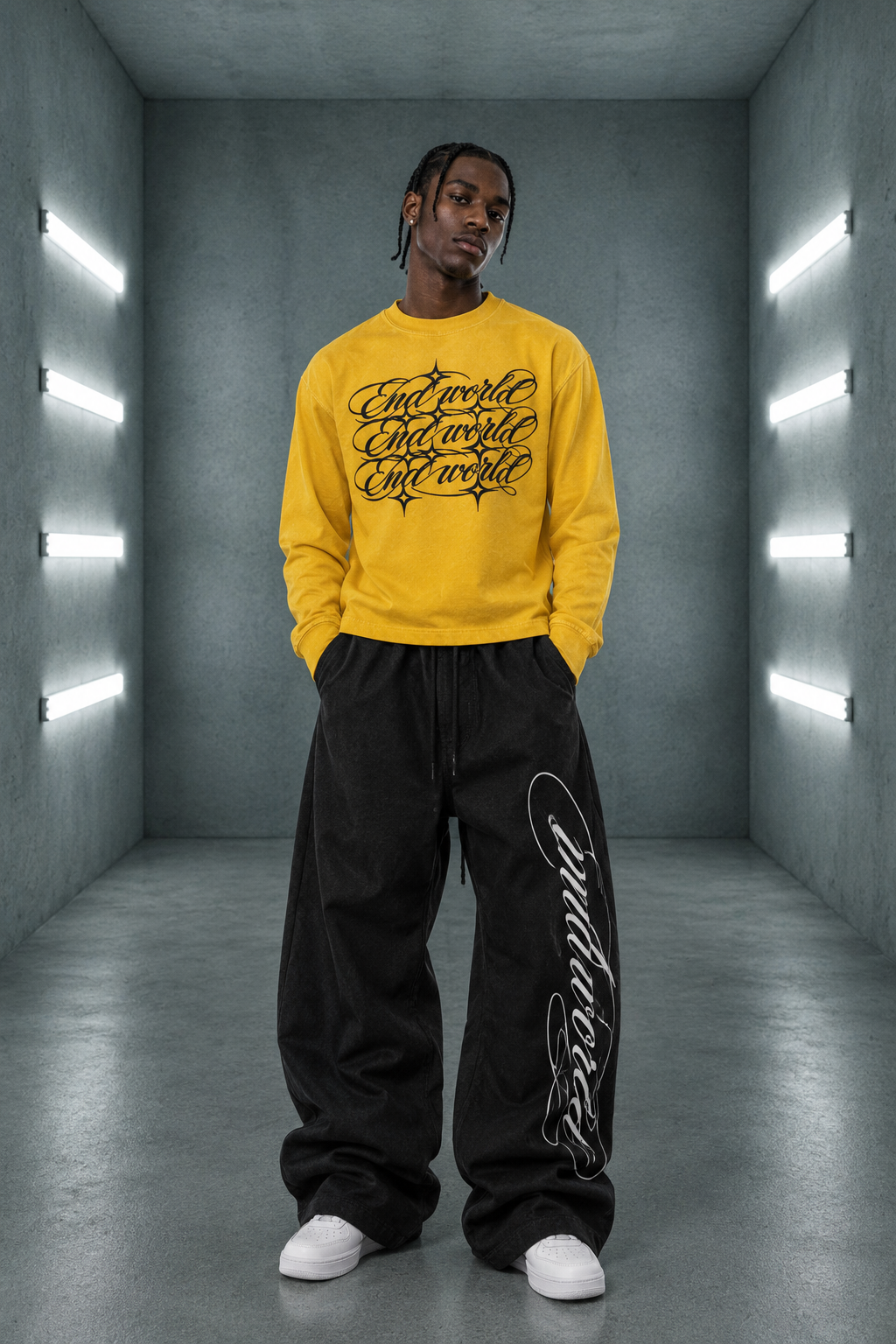ENDWORLD — 7EW STAR LONGSLEEVE