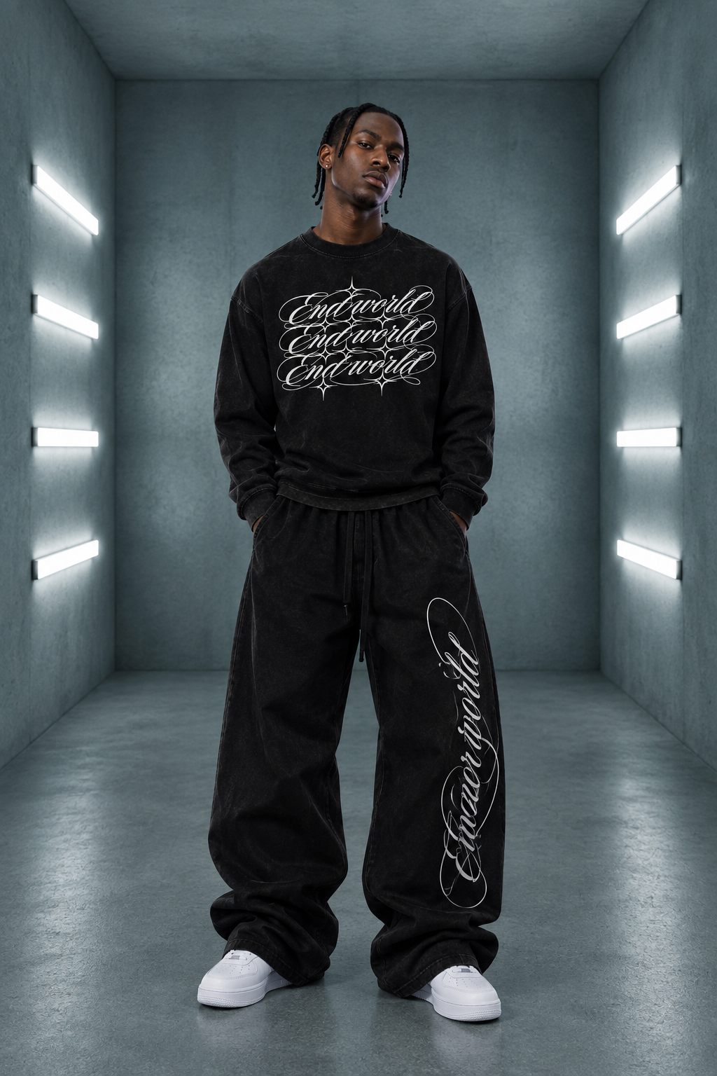 ENDWORLD — 7EW STAR LONGSLEEVE