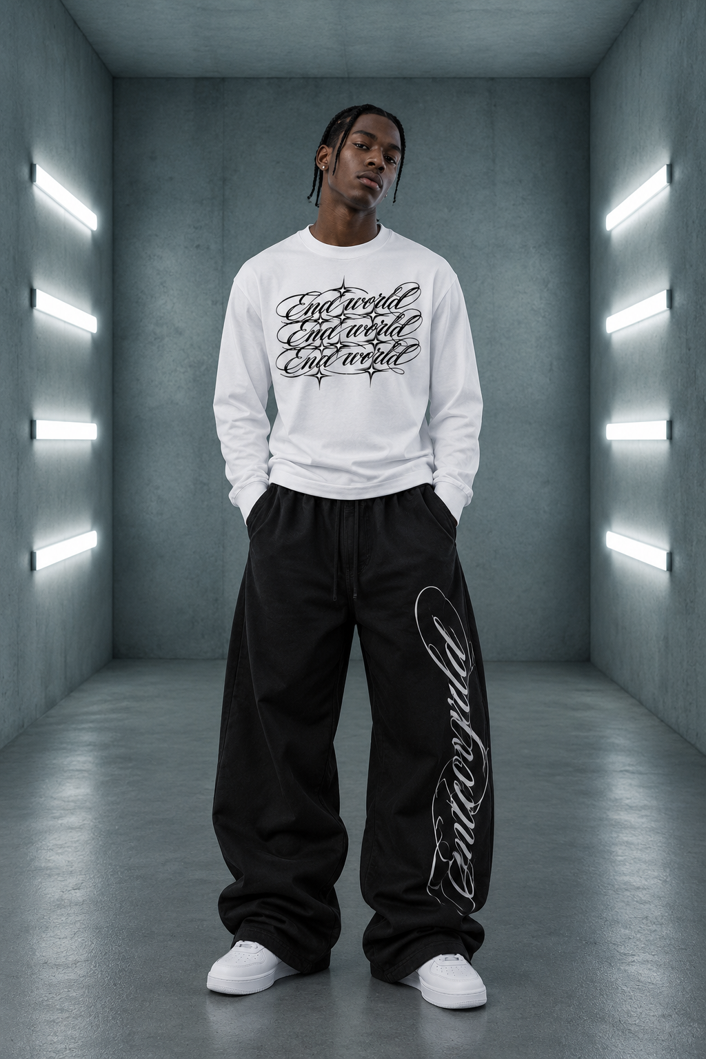 ENDWORLD — 7EW STAR LONGSLEEVE